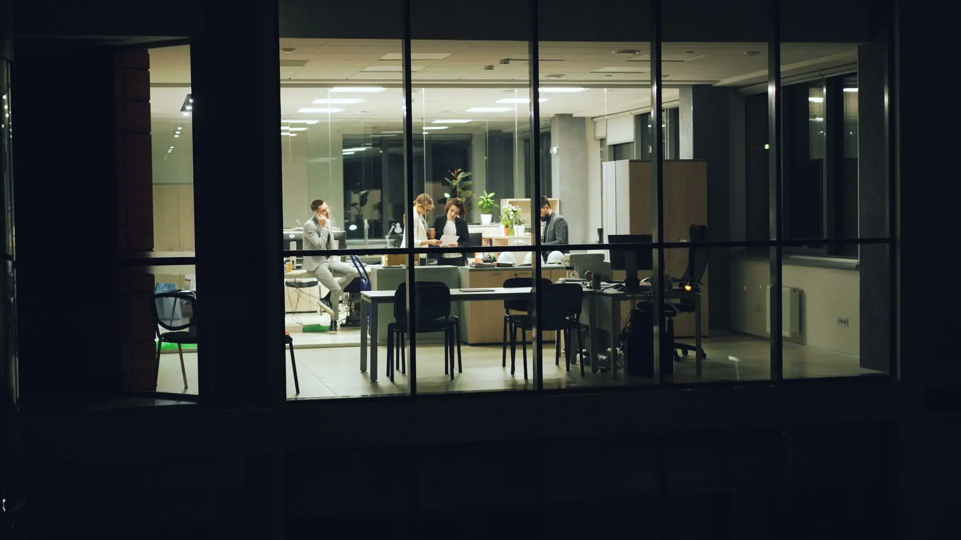 SecuFense advisors in a working session